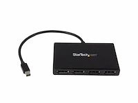 Startech.com mini displayport naar displayport multimonitorsplitter 4 poorts mst hub - afbeelding 1 van  5
