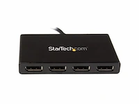 Startech.com mini displayport naar displayport multimonitorsplitter 4 poorts mst hub - afbeelding 2 van  5