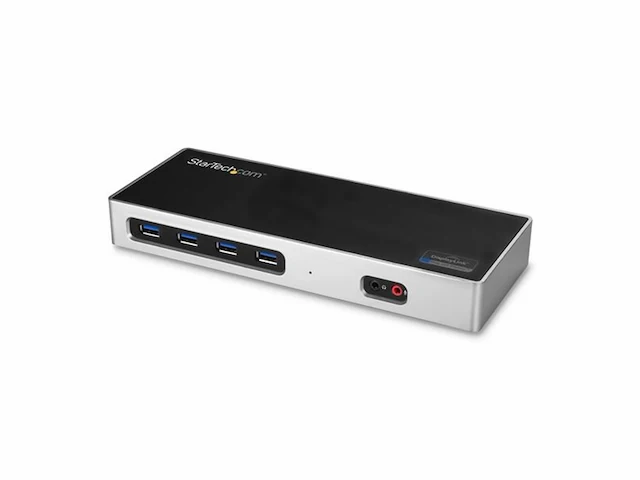 Startech.com usb 3.0 docking station / usbc / dual hdmi or displayport / dual 4k / mac & windows / 6 usb ports / laptop docking station - afbeelding 1 van  3