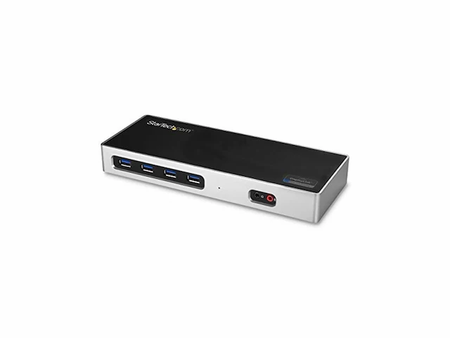 Startech.com usb 3.0 docking station usbc dual hdmi or displayport dual 4k mac & windows 6 usb ports - afbeelding 1 van  3