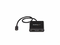 Startech.com usbc naar hdmi multimonitor splitter 2-poorts mst hub - afbeelding 3 van  4