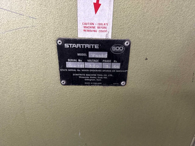 Startrite - v900h - blade sawing machine - afbeelding 6 van  10