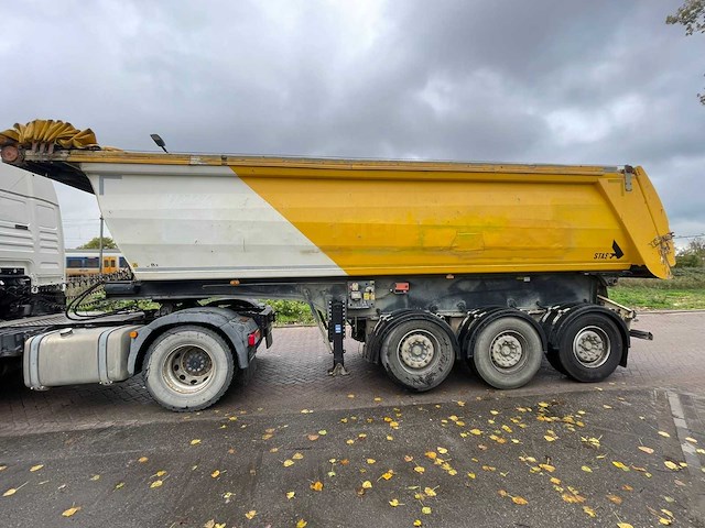 Stas - 2013 - s300cx c1b kipper trailer 3 axle cover - oplegger - afbeelding 14 van  15