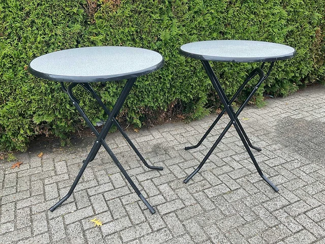Statafel (2x) - afbeelding 1 van  6