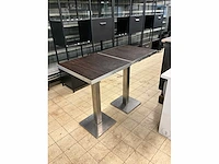 Statafel (2x) - afbeelding 2 van  6