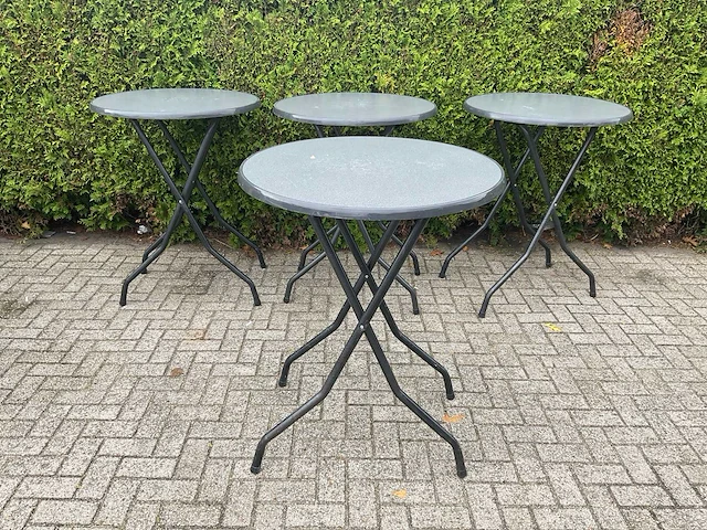 Statafel (4x) - afbeelding 1 van  9