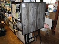Statafel. afmeting 80 x 80 x 143 cm. - afbeelding 1 van  3