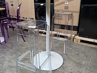 Statafel met 2x design kruk - afbeelding 1 van  5
