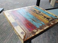 Statafel met afmeting 70 x 75 cm. - afbeelding 3 van  3