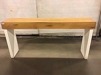 Statafel met beuken blad - afbeelding 1 van  5
