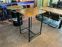 Statafel met eiken blad - afbeelding 1 van  3