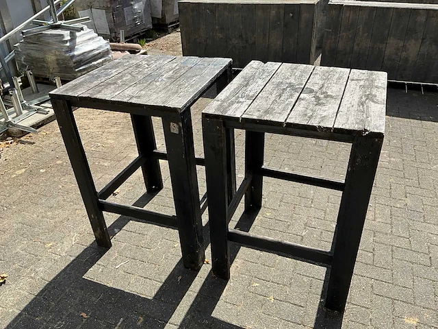 Statafels (2x) - afbeelding 2 van  8