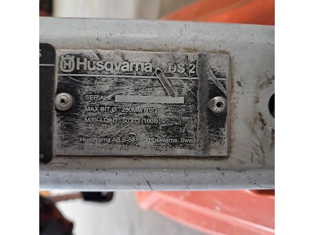 Statief en diamantboormachine 250mm ~, husqvarna, ds250 / dm280 - afbeelding 7 van  7