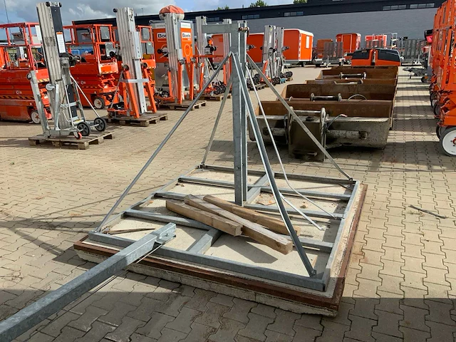 Stationaire lichtmast frame - afbeelding 3 van  5