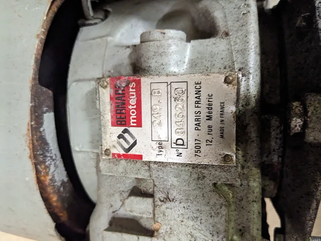 Stationaire motor, bernard, 249.b - afbeelding 5 van  6