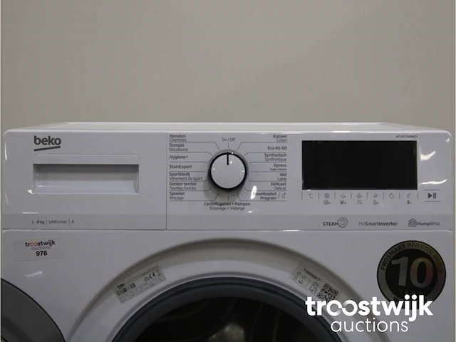 Steamcure prosmartinverter homewhiz wasmachine - afbeelding 3 van  6