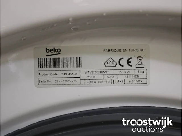 Steamcure prosmartinverter homewhiz wasmachine - afbeelding 6 van  6