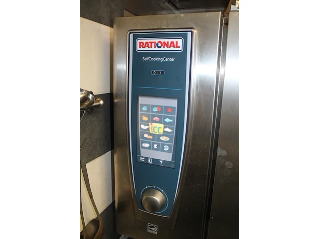 Steamer rational selfcookingcenter 61g met rvs onderrek. afmeting 85 x 87 x 170 cm. vermoedelijk bouwjaar ... - afbeelding 6 van  9