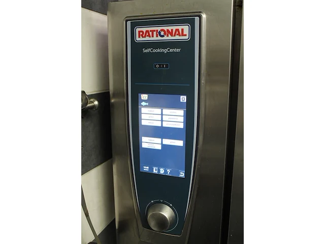 Steamer rational selfcookingcenter 61g met rvs onderrek. afmeting 85 x 87 x 170 cm. vermoedelijk bouwjaar ... - afbeelding 8 van  9