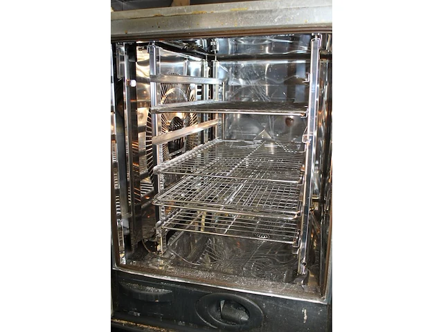 Steamer rational selfcookingcenter 61g met rvs onderrek. afmeting 85 x 87 x 170 cm. vermoedelijk bouwjaar ... - afbeelding 9 van  9