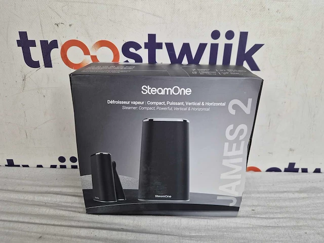 Steamone james 2 - voor strijken en stomen - handstomer - kledingstomer - zwart - afbeelding 2 van  2