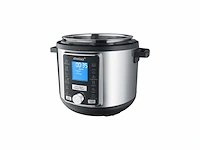 Steba dd3 smart multicooker 12 kookfuncties 6 liter zilver - afbeelding 1 van  6