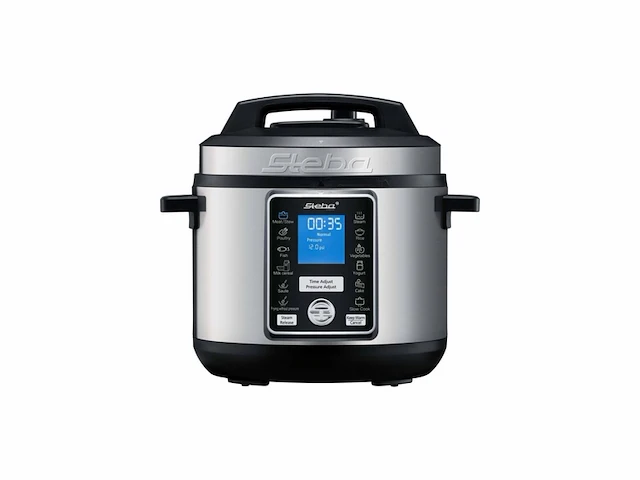 Steba dd3 smart multicooker 12 kookfuncties 6 liter zilver - afbeelding 2 van  6