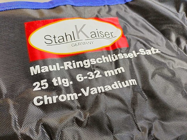 Steek- en ringsleutel 25 delig - afbeelding 5 van  5