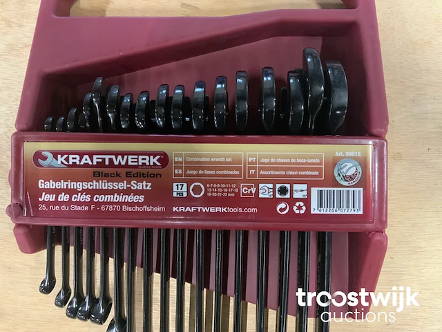 Steek en ringsleutelset - afbeelding 2 van  3