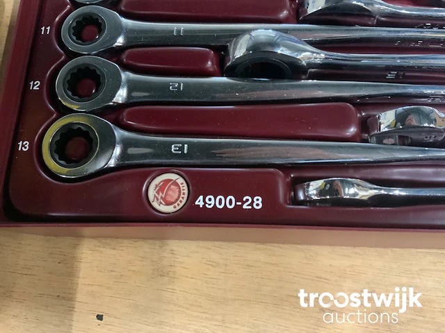 Steek en ringsleutelset - afbeelding 3 van  3