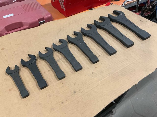 Steek slagsleutel set - afbeelding 1 van  2