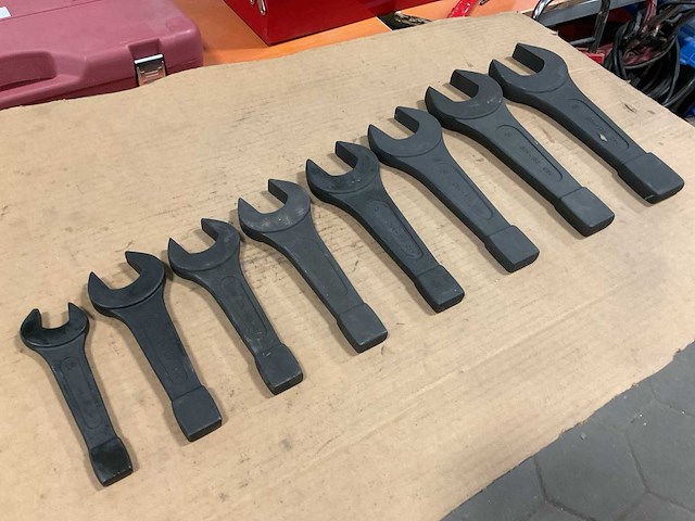 Steek slagsleutel set - afbeelding 1 van  2