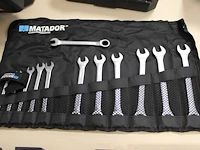 Steek/ratelsleutelset matador - afbeelding 1 van  2