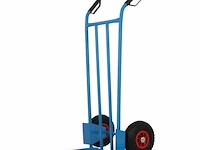 Steekwagen blauw met klep - afbeelding 1 van  4