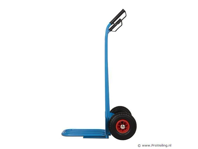 Steekwagen blauw met klep - afbeelding 2 van  4