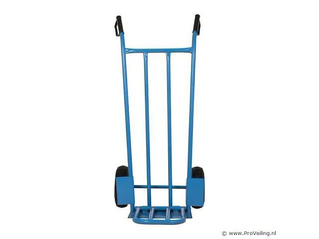 Steekwagen blauw met klep - afbeelding 3 van  4