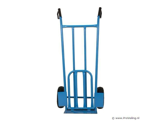 Steekwagen blauw met klep - afbeelding 4 van  4