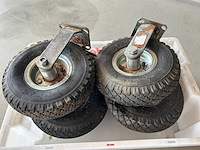 Steekwagenwiel (6x) - afbeelding 1 van  2