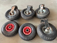 Steekwagenwiel (6x) - afbeelding 2 van  2