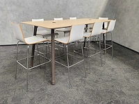 Steelcase - 8 persoons barset 215x92 - afbeelding 11 van  18