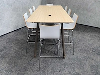 Steelcase - 8 persoons barset 215x92 - afbeelding 13 van  18