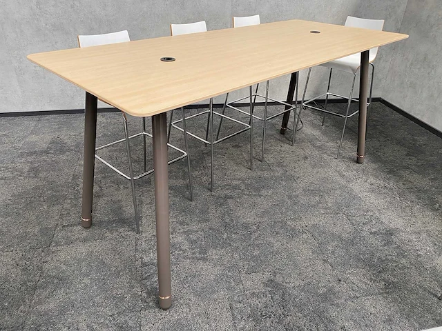 Steelcase - 8 persoons barset 215x92 - afbeelding 14 van  18