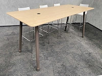Steelcase - 8 persoons barset 215x92 - afbeelding 14 van  18