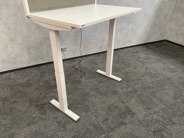 Steelcase - elektrisch zit-sta bureau 120x80 - taupe - afbeelding 2 van  18