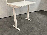 Steelcase - elektrisch zit-sta bureau 120x80 - taupe - afbeelding 2 van  18