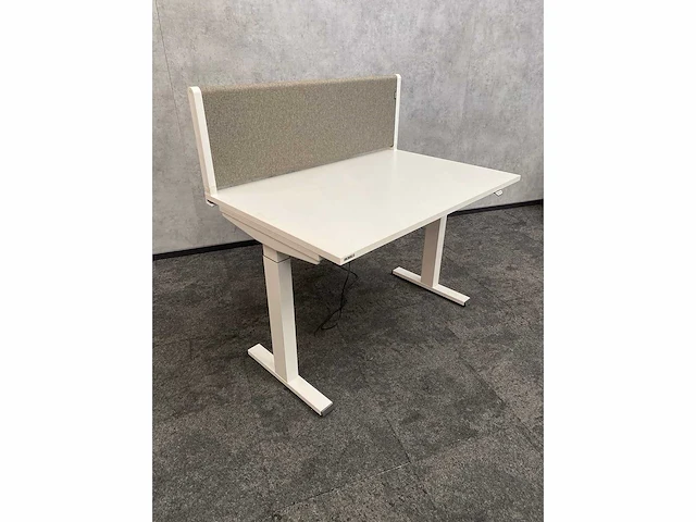 Steelcase - elektrisch zit-sta bureau 120x80 - taupe - afbeelding 9 van  18