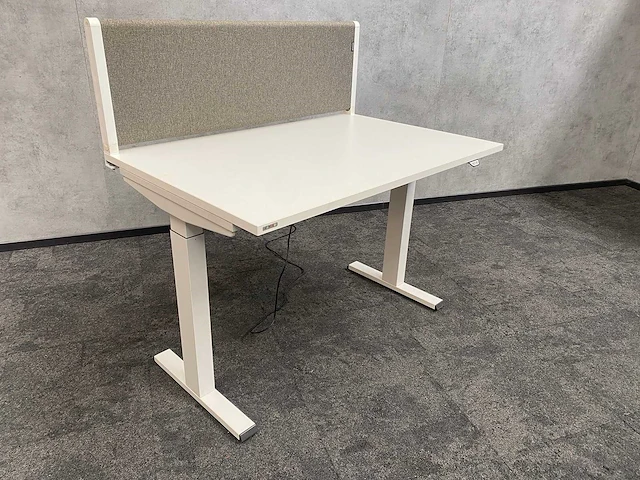 Steelcase - elektrisch zit-sta bureau 120x80 - taupe - afbeelding 11 van  18