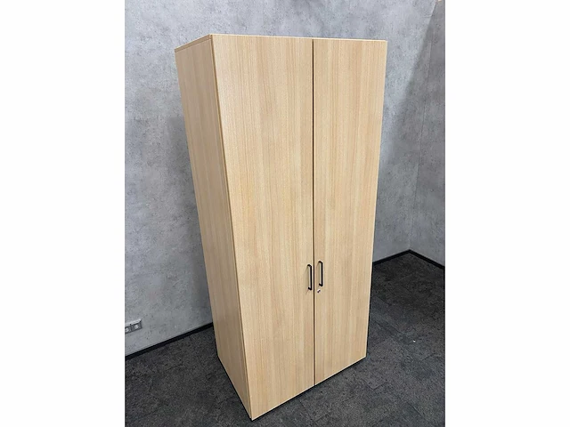Steelcase - houten 2-deurs kast - afbeelding 8 van  14