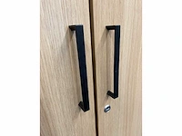 Steelcase - houten 2-deurs kast - afbeelding 9 van  14