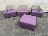 Steelcase - modulaire design sofa - 4-delig - afbeelding 5 van  13